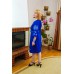 Sale!! Embroidered dress "Festive Winter Mood", size XXXL